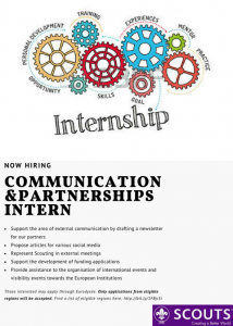 Internship Poster